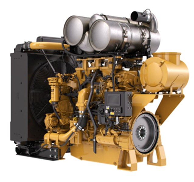 630 HP Caterpillar C18, Industrial Power Unit, Tier 4 F - Image 1