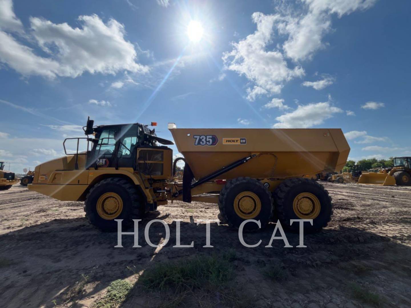 Caterpillar 735, Articulated Truck, 1110 hours, S/N: 3T500428, 2024 - Image 1