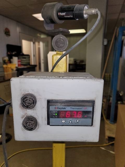I-R non-contact monitor, Raytek Thermalert - Image 1