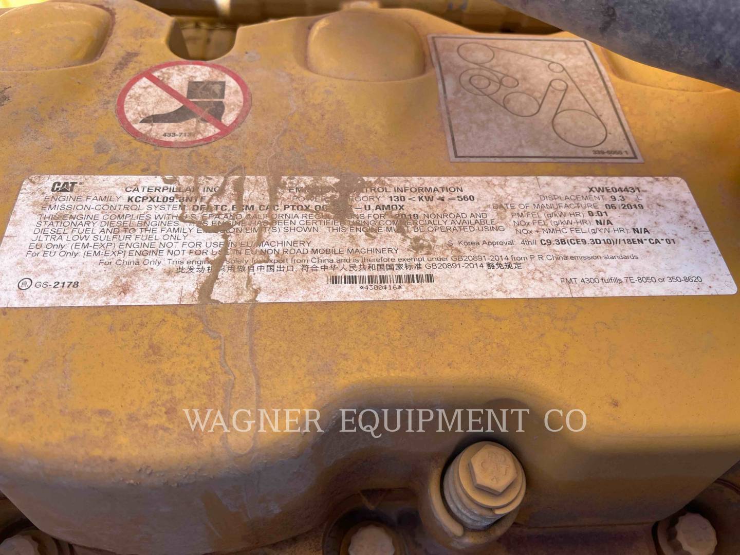 Caterpillar 33607, Crawler Excavator, 4365 hours, S/N: DKS01855, 2019 - Image 8