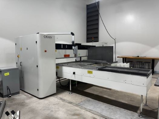 126" Cidan #Forma-Z-30, folds up & down, 11 gauge mild steel, multi-fold tooling, 61" AGS back gauge - Image 2