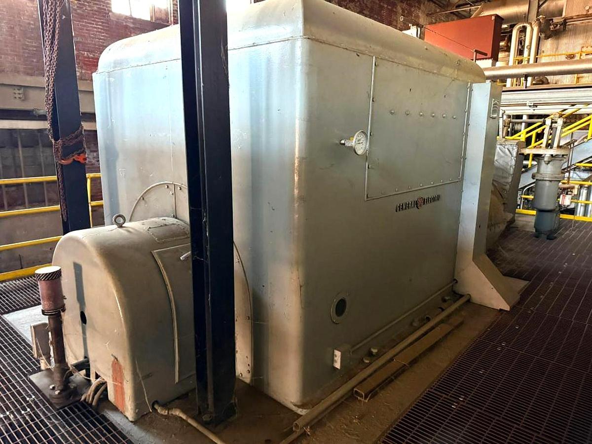 3600 KW General Electric #139847, Steam Turbine-Generator, Air Cooled, 6250 KVA, 13.8 kV - Image 3
