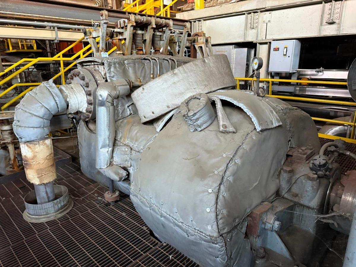 3600 KW General Electric #139847, Steam Turbine-Generator, Air Cooled, 6250 KVA, 13.8 kV - Image 4