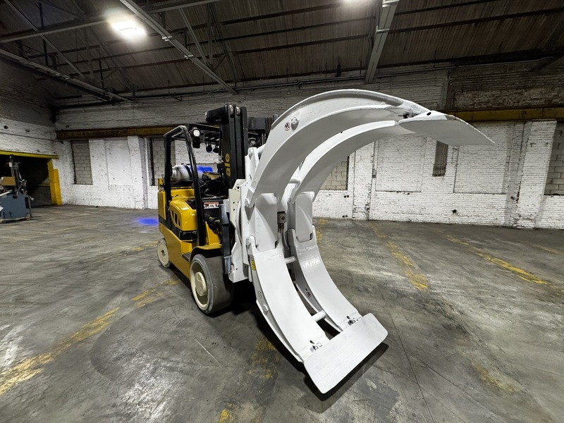 15500 lb. Yale #GLC155, Forklift, w/84" Cascade Paper Roll Clamp, 94" Low/150" Lift Triplex Mast, 13400 - Image 5