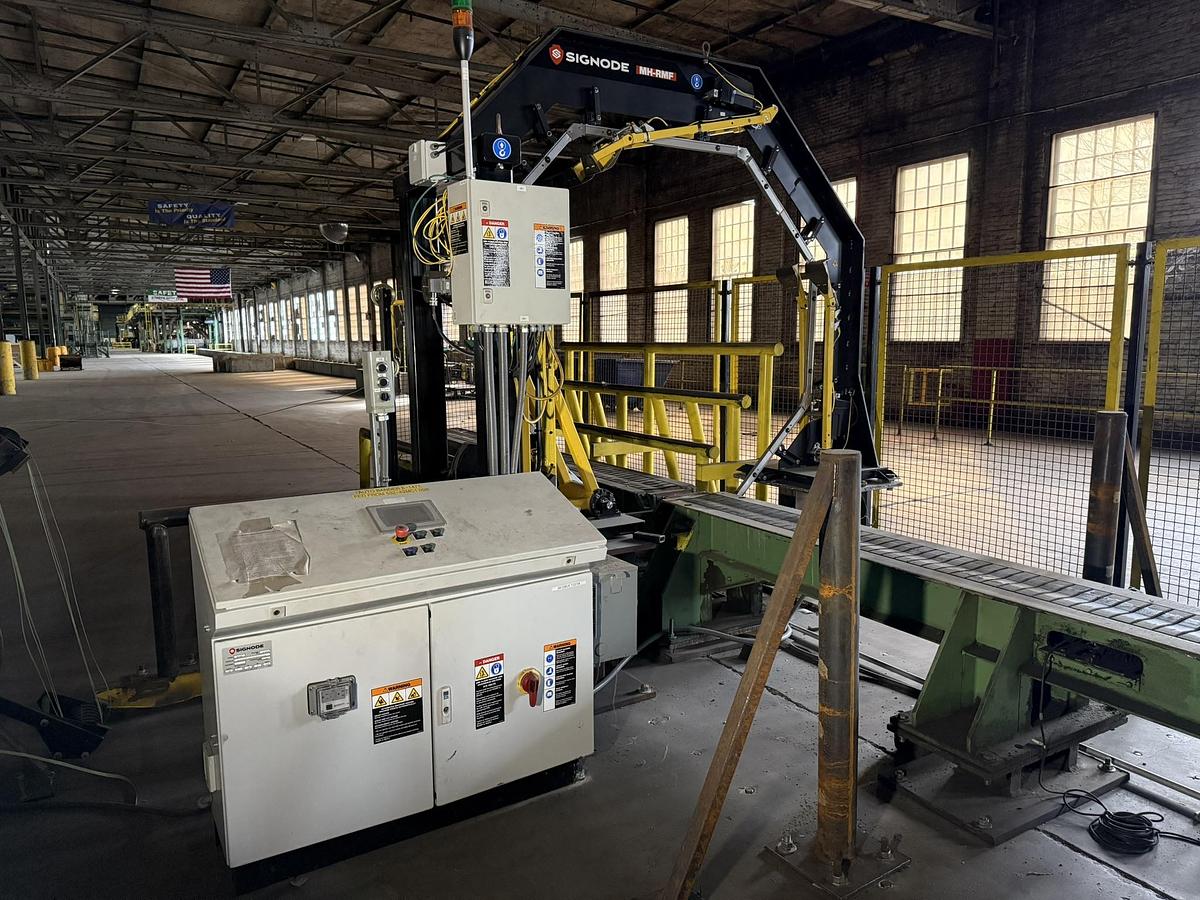Signode #MH-RMF, Roll Strapper, 25-100 lb. Strap Tension, 12 mm Strap width, 575 V, 2022 - Image 3