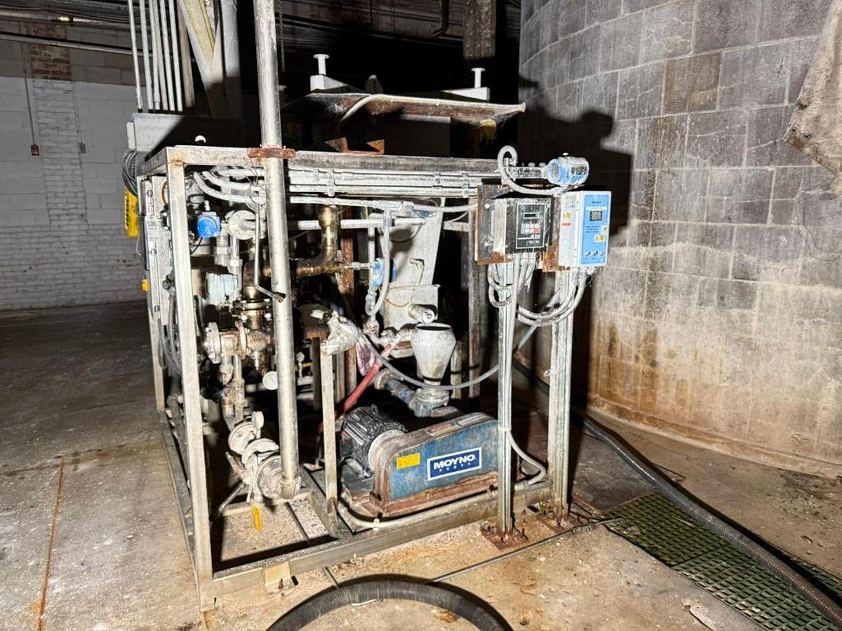 Complete Stainless Steel Starch Cooking System w/PanelView 1000 Controller & Moyno Pump - Image 3