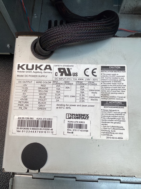 Kuka, KPC-ED05-133594, Robot Controller, 24 VDC - Image 9