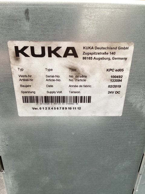 Kuka, KPC-ED05-133594, Robot Controller, 24 VDC - Image 10