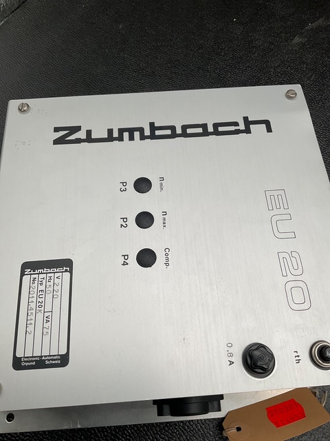 Zumbach, EU-20K, Electronic Regulator Module, 50 Hz, 75 VA, 220 V - Image 3