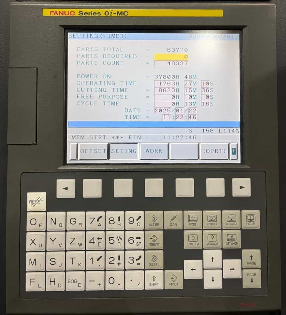 Hwacheon #Sirius-550, CNC vertical machining center, 30 side mount tool changer, 45.3" X, 21.7" Y, 21.7" Z - Image 5