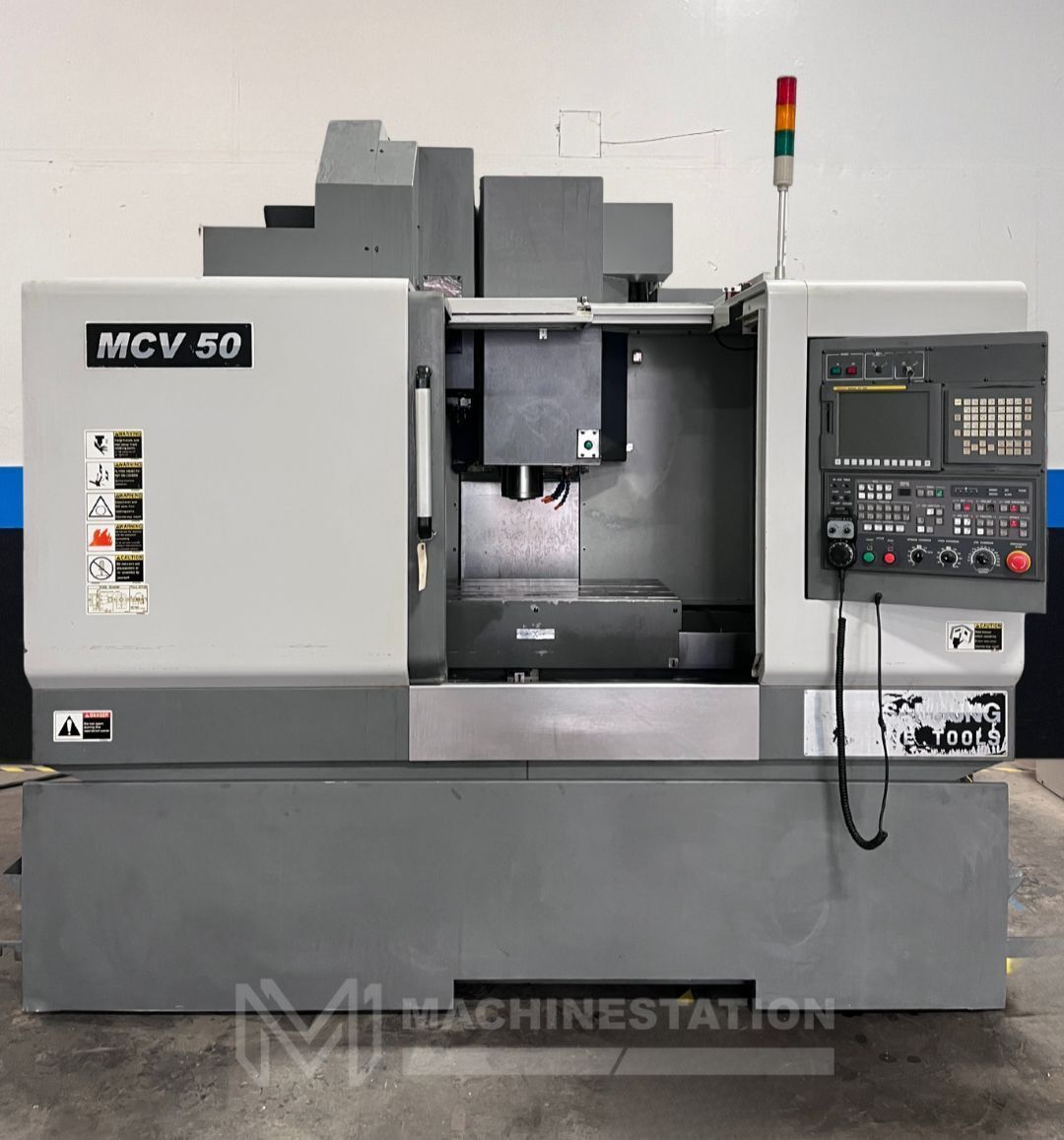 Samsung #MCV-50, CNC vertical machining center, 30 automatic tool changer, 35.4" X, 19.6" Y, 20" Z, 12000 - Image 1