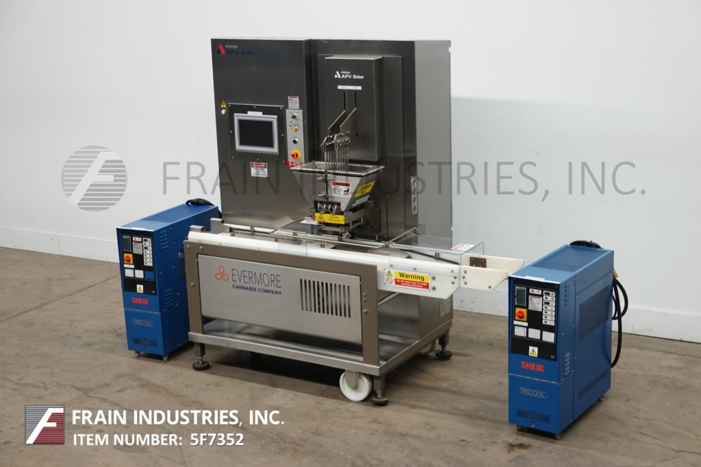 APV Baker #162/1, candy, Stainless Steel, single deposit, duel piston, electronic laboratory depostitor, 40 - Image 5