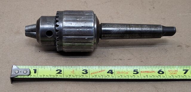 Rohiti #T.33, drill chuck, 1/16"-1/2" capacity, #2MT arbor - Image 2