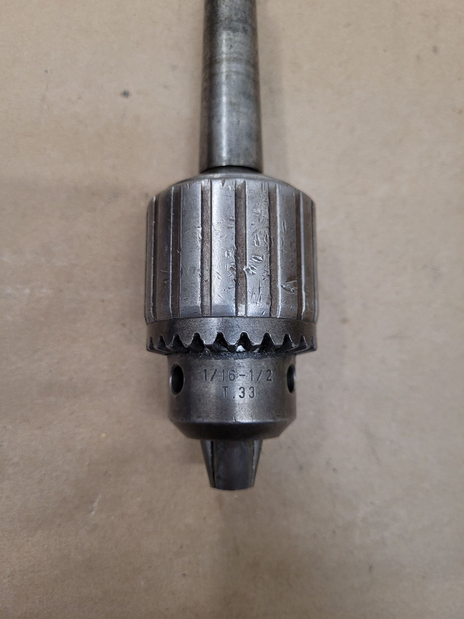 Rohiti #T.33, drill chuck, 1/16"-1/2" capacity, #2MT arbor - Image 5