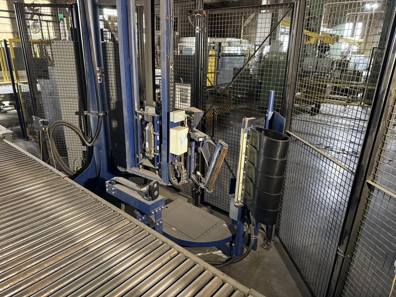 Lantech #SC, Stretch Wrapper, 80" wrap height, 18" conveyor pass height, 45-60 loads/hour, 15 RPM, 80 psi - Image 4