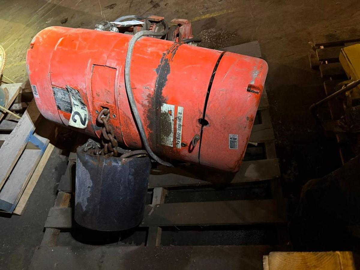 2 Ton, Columbus McKinnon #5201M-Lodestar-XL, Electric Chain Hoist, 3.5 HP, 13 FPM, 460 V., 3PH - Image 4