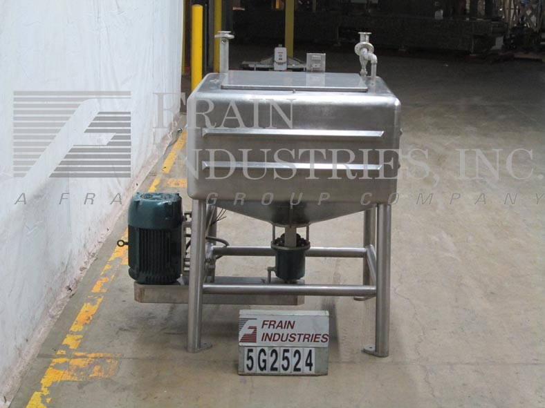 Norman #BDSL250, 250 gallon, Stainless Steel, high shear, single wall, rectangular shape liquefier - Image 3