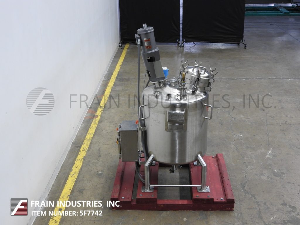 50 gallon Northland Stainless Inc., 316L Stainless Steel mix vessel, 24" OD x 29" straight wall - Image 3