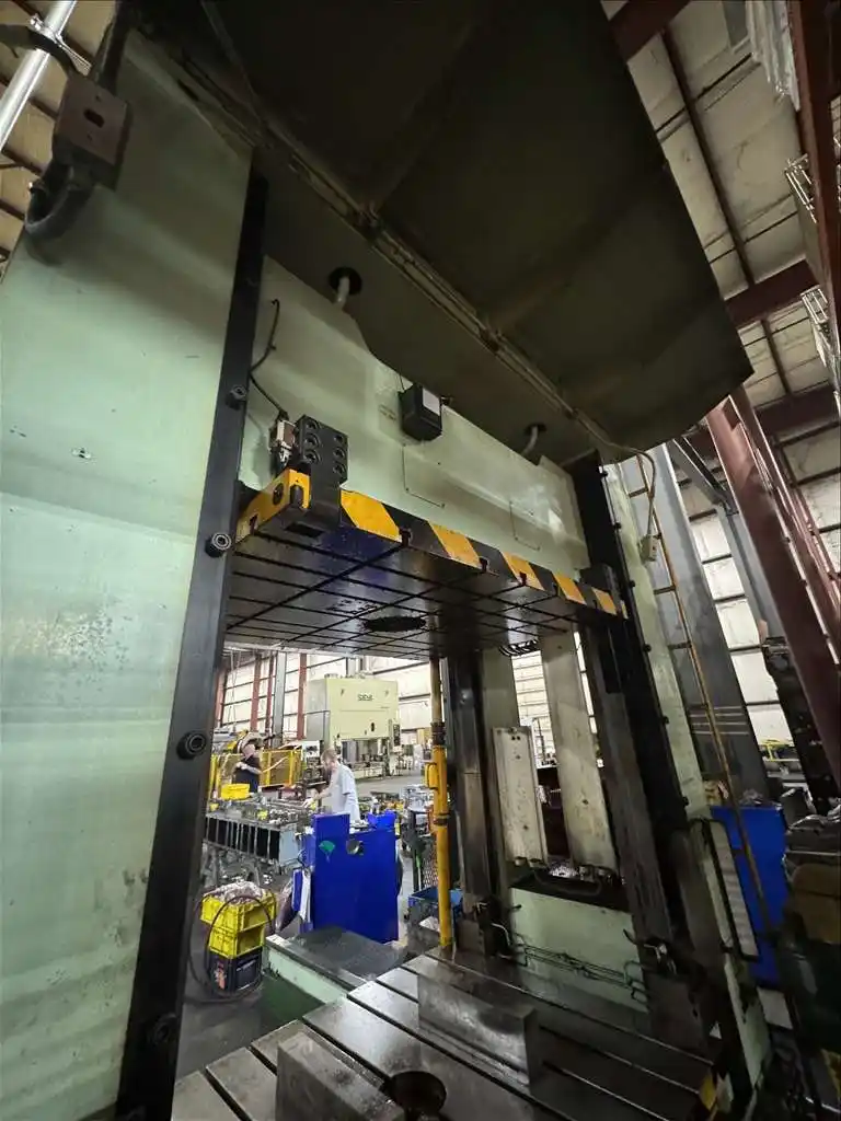 20-100 Ton, Sanki Seiko #SDP-1612-100, hydraulic die spottong press, 35.4" stroke, 55.1" DL, 1985 - Image 2