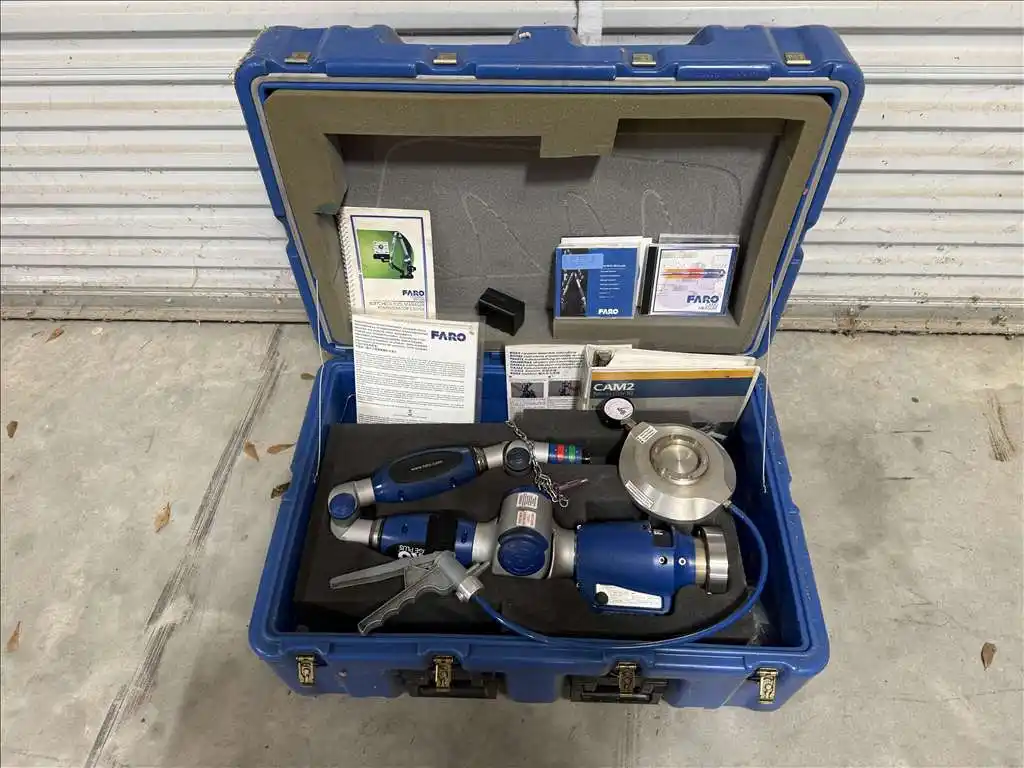 Faro #Gauge-Plus-F04, portable measuring arm, 47" measuring range, travel case, vacuum base, 2012 - Image 1