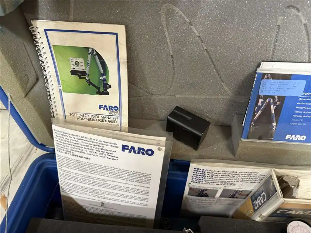 Faro #Gauge-Plus-F04, portable measuring arm, 47" measuring range, travel case, vacuum base, 2012 - Image 5