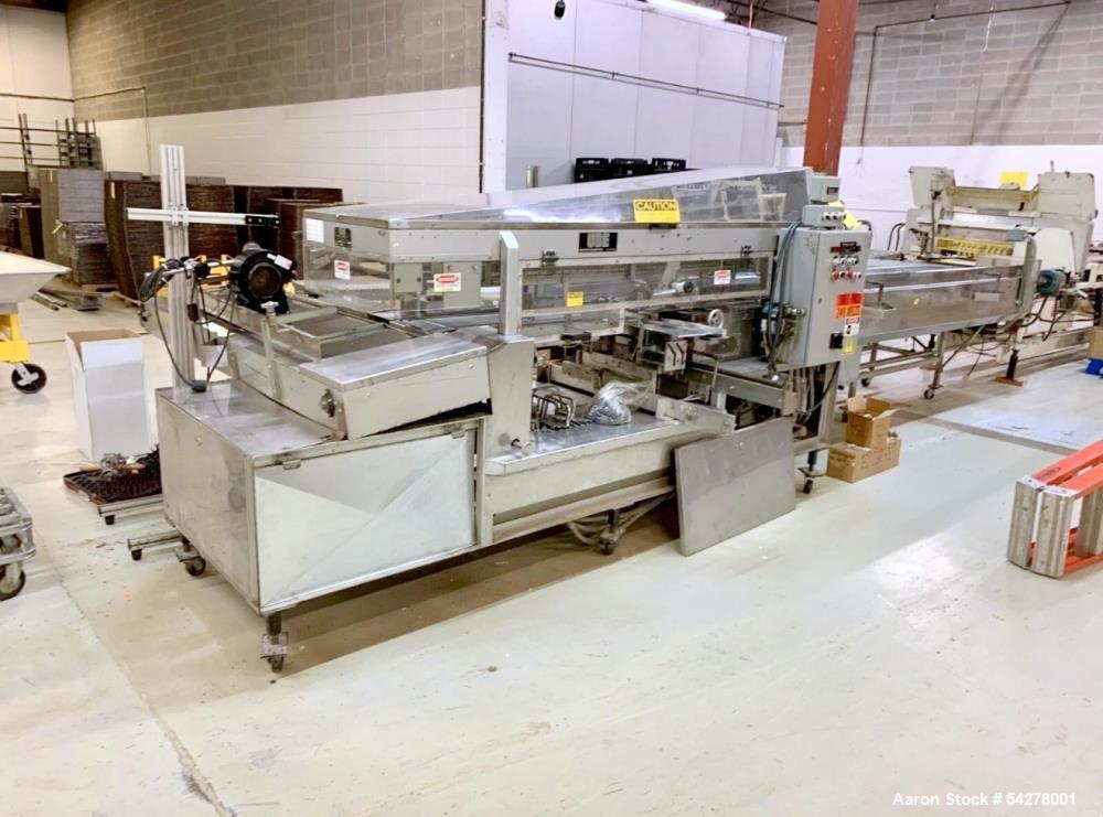 United Bakery Equipment #1216-H, Bread Bagger, 30-60 pcs/min, 6"-16" long x 4"-10" wide x 1"-4.5" tall - Image 1