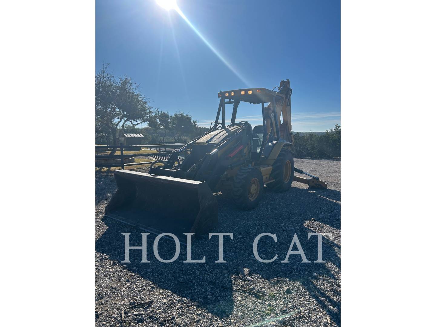 Cat 420D, Backhoe Loader, 4622 hours, S/N: BLN13258, 2006 - Image 1
