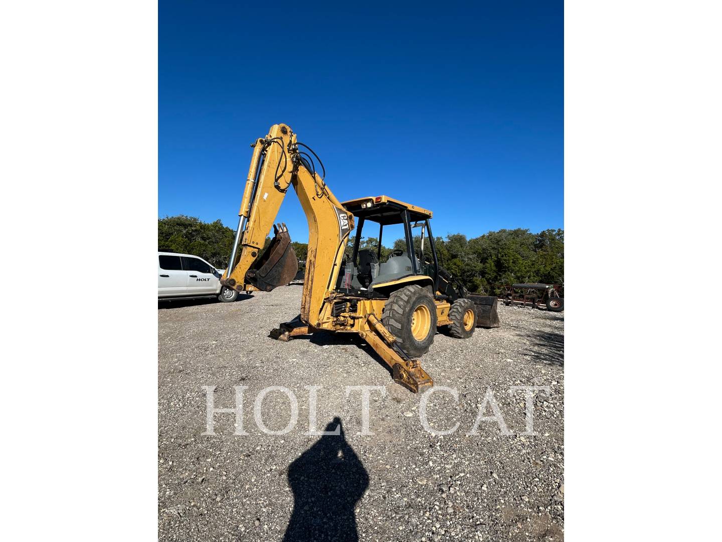 Cat 420D, Backhoe Loader, 4622 hours, S/N: BLN13258, 2006 - Image 3