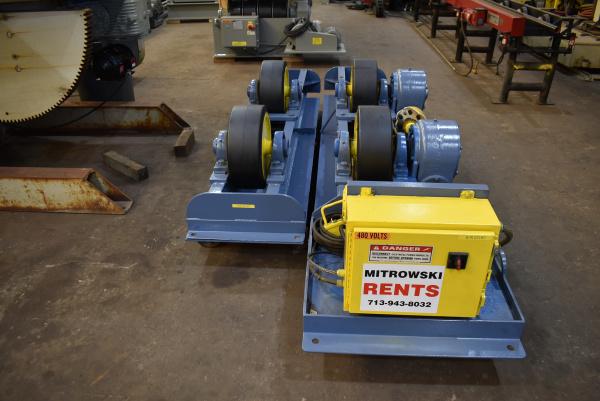 17 Ton, Webb #R500PWR/IDL, tank turning rolls, 34000 lb., 6"-15" diameter range, variable speed rotation - Image 2