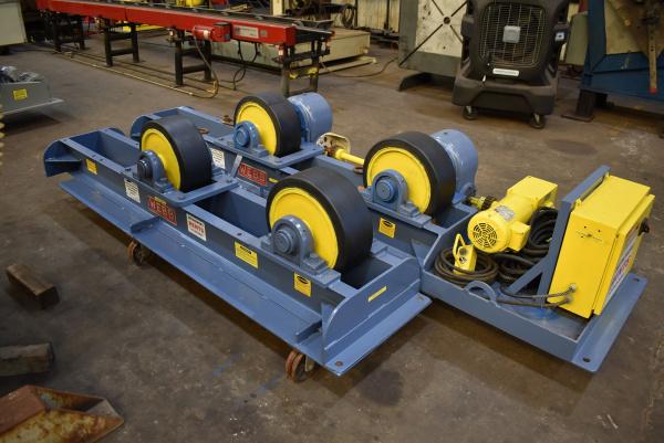 17 Ton, Webb #R500PWR/IDL, tank turning rolls, 34000 lb., 6"-15" diameter range, variable speed rotation - Image 3