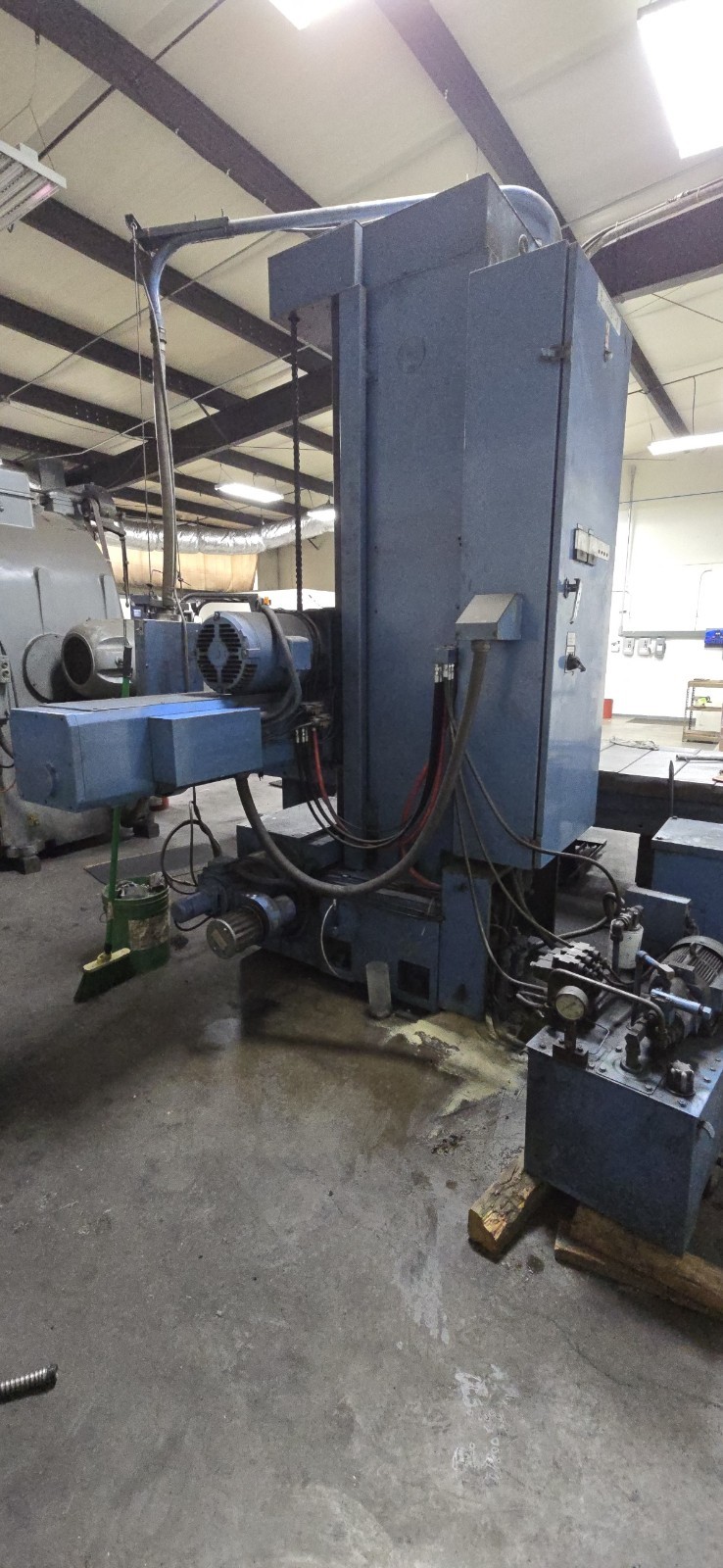 4" Nomura #B-100BT-2SP, horizontal boring mill, 39" X, 53" Y, 20 HP, 1200 RPM, 78.7"x48"tbl., 26.5"spdl table - Image 8