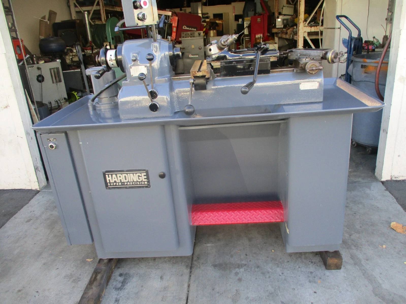9" x 17" Hardinge #DSM/DV-59, second operation lathe, 5" chuck, 230-3500 RPM, #2MT - Image 1
