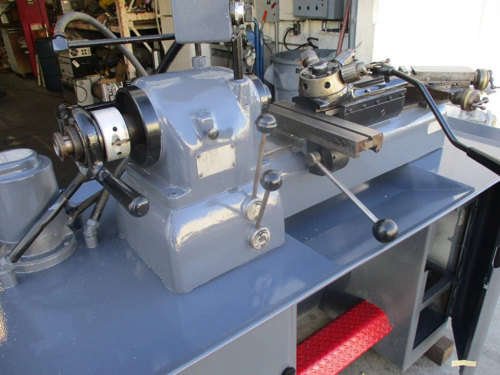 9" x 17" Hardinge #DSM/DV-59, second operation lathe, 5" chuck, 230-3500 RPM, #2MT - Image 8