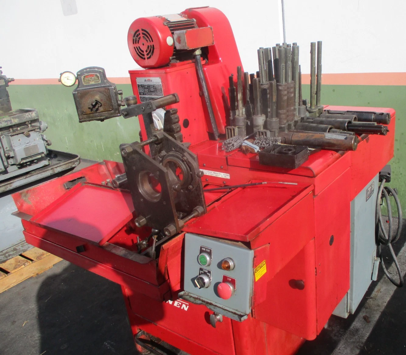 Sunnen #LBB-1810, power stroke hone w/ tooling & gage - Image 8