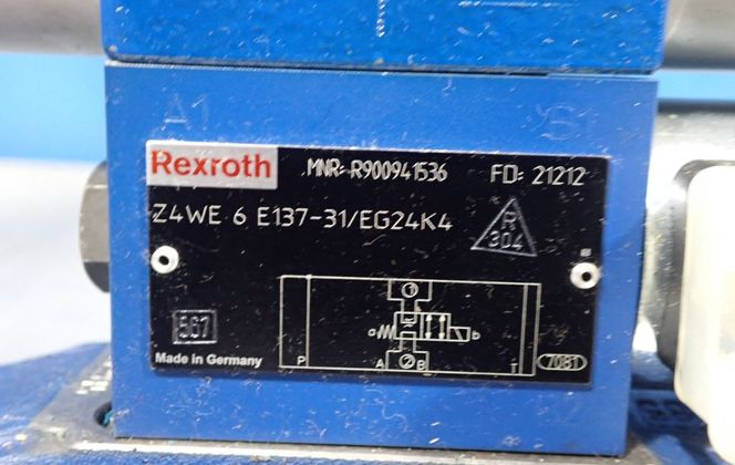 Rexroth #R900757494, Directional Hydraulic Valve - Image 3