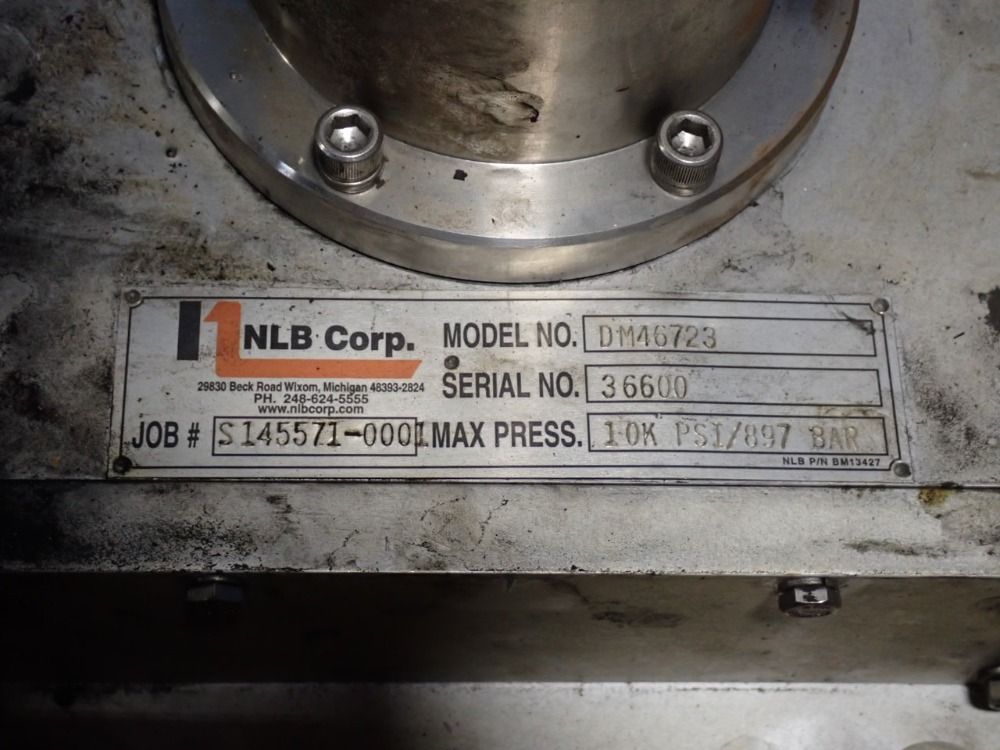10000 psi, NLB #DM46723, Water Jetting System, 2 HP, 230/460 V - Image 4