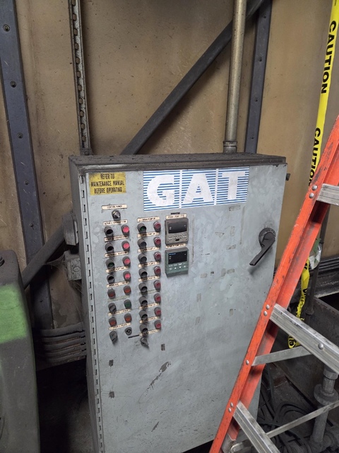 Large 4 stage stainless steel powder coating syste, GAT, 6' W x 8' H x 20' L, parts - Image 2
