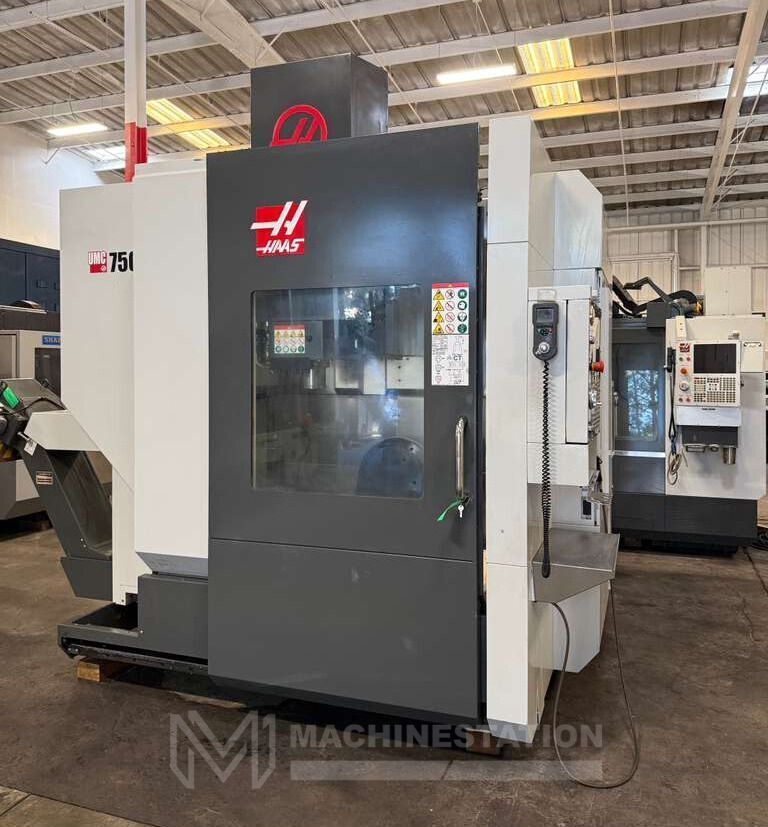 Haas #UMC-750, CNC vertical machining center, 40 automatic tool changer, 30" X, 20" Y, 20" Z, 12000 RPM, #40 - Image 7