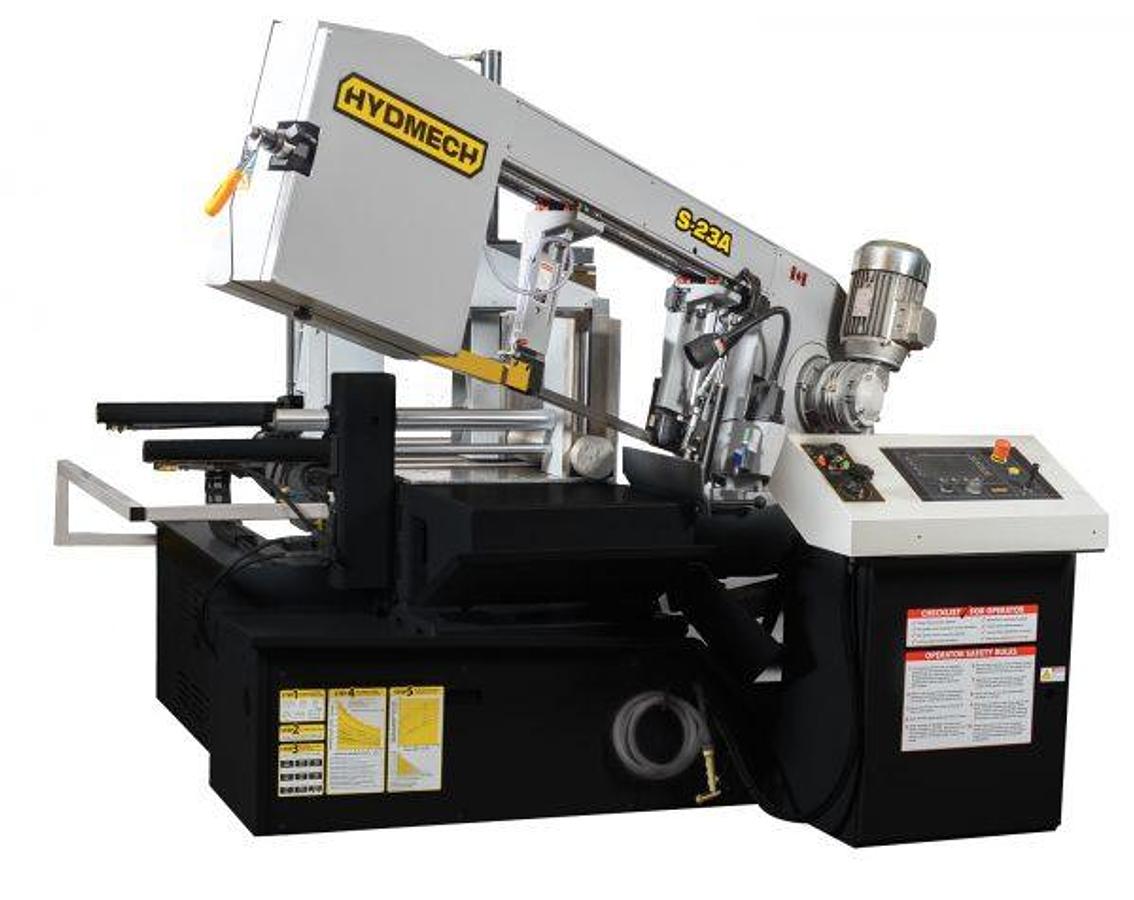 16" x 20" Hyd-Mech #S-23A, automatic scissor style horizontal pivot bandsaw, 1-1/4" x 16' 10" blade, 75-350 - Image 1