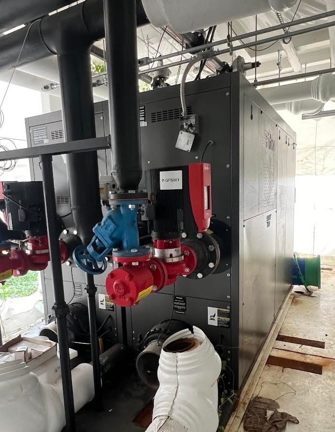 4 MM BTU/hr., Fulton #Endura+4000, Natural gas hot water boiler, 50 HP, (2 available) - Image 2