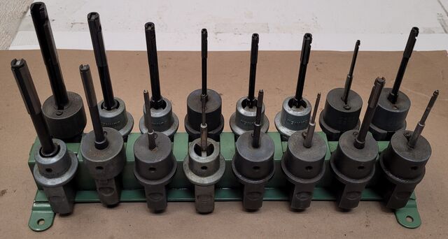 Sunnen, honing mandrels w/ rack (16 available) - Image 2