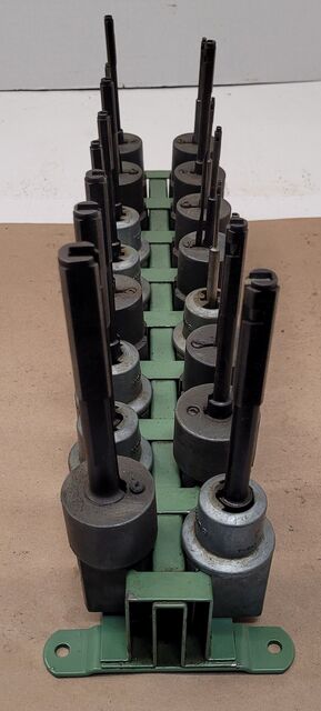Sunnen, honing mandrels w/ rack (16 available) - Image 6