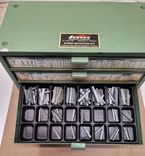 Sunnen Stone Collection Kit - 5 Drawer - Image 5