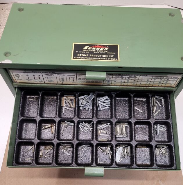 Sunnen Stone Collection Kit - 5 Drawer - Image 6
