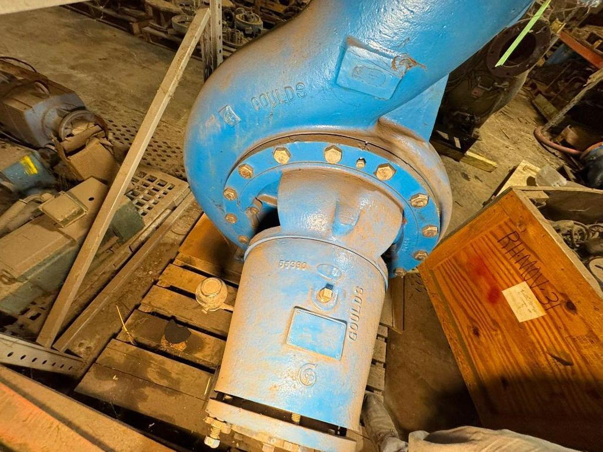 28000 GPM @ 350' TDH, Goulds #3175L, Paper Stock/Process Centrifugal Pump, 10" discharge x 12" suction, 22" - Image 2