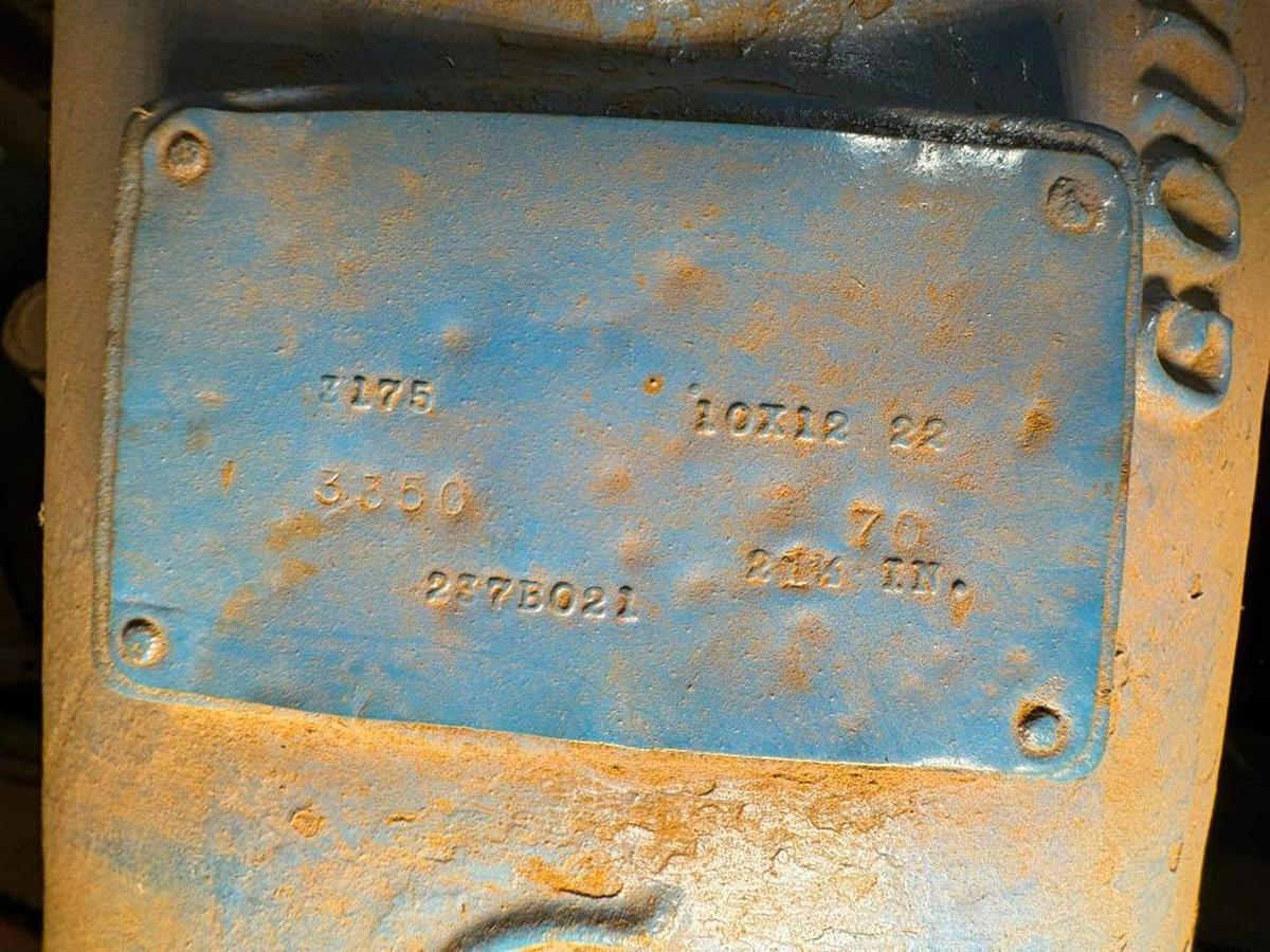 28000 GPM @ 350' TDH, Goulds #3175L, Paper Stock/Process Centrifugal Pump, 10" discharge x 12" suction, 22" - Image 6