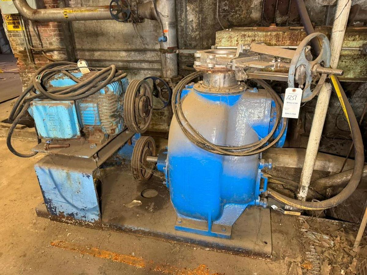 5283 GPM @ 394' TDH, Pioneer #P8C00F, Centrifugal Trash Pump w/ Motor, 50 HP, 1180 RPM, 575 Volt, 46.5 amps - Image 1