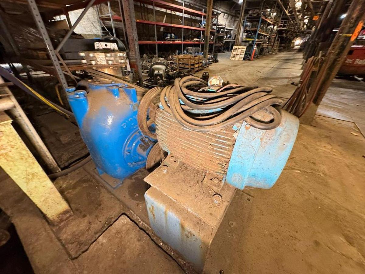 5283 GPM @ 394' TDH, Pioneer #P8C00F, Centrifugal Trash Pump w/ Motor, 50 HP, 1180 RPM, 575 Volt, 46.5 amps - Image 2