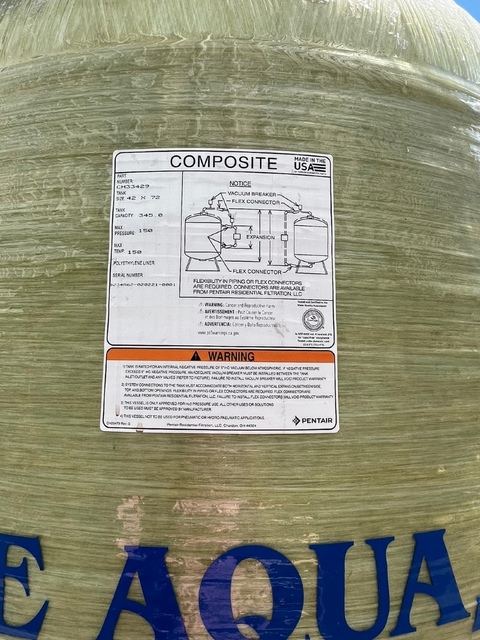 Pure Aqua Inc #TW-87K-3480, reverse osmosis system, 87000 GPD (60 GPM) - Image 3