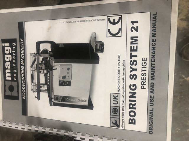 21 Spindle, Maggi #System-21, Boring Machine, 32mm centers, 2014 - Image 4